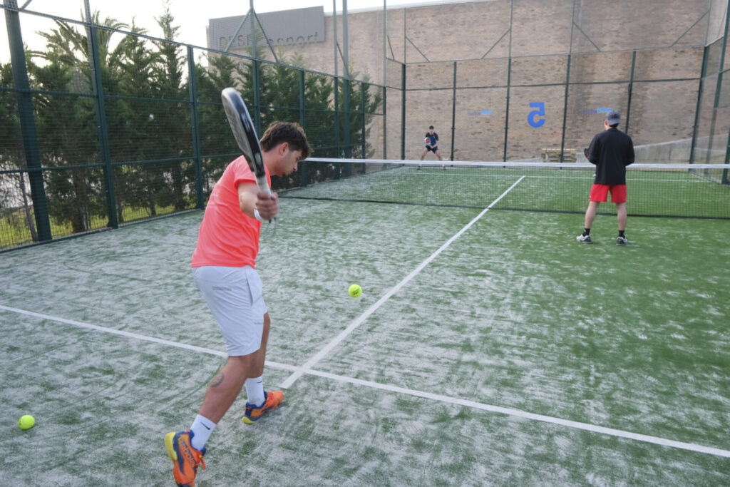 Millores a les pistes de pàdel de Sant Joan Despí