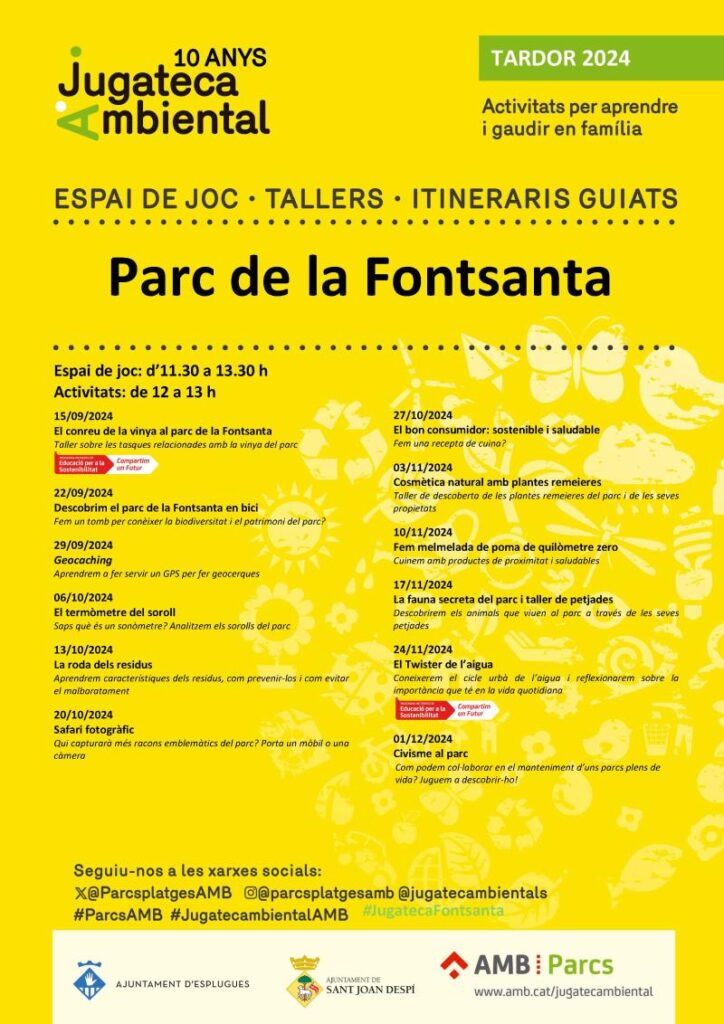 Programació Jugatecambiental Sant Joan Despí