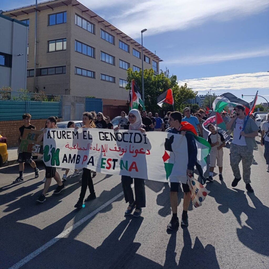 Manifestació Palestina Sant Joan Despí